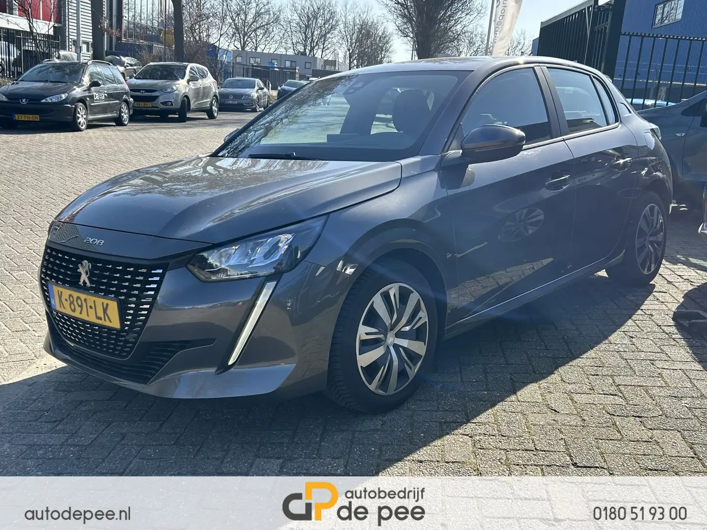 Peugeot 208 1.2 PureTech Active GARANTIE/CARPLAY/CLIMA/CRUISE/ Grijs - 2