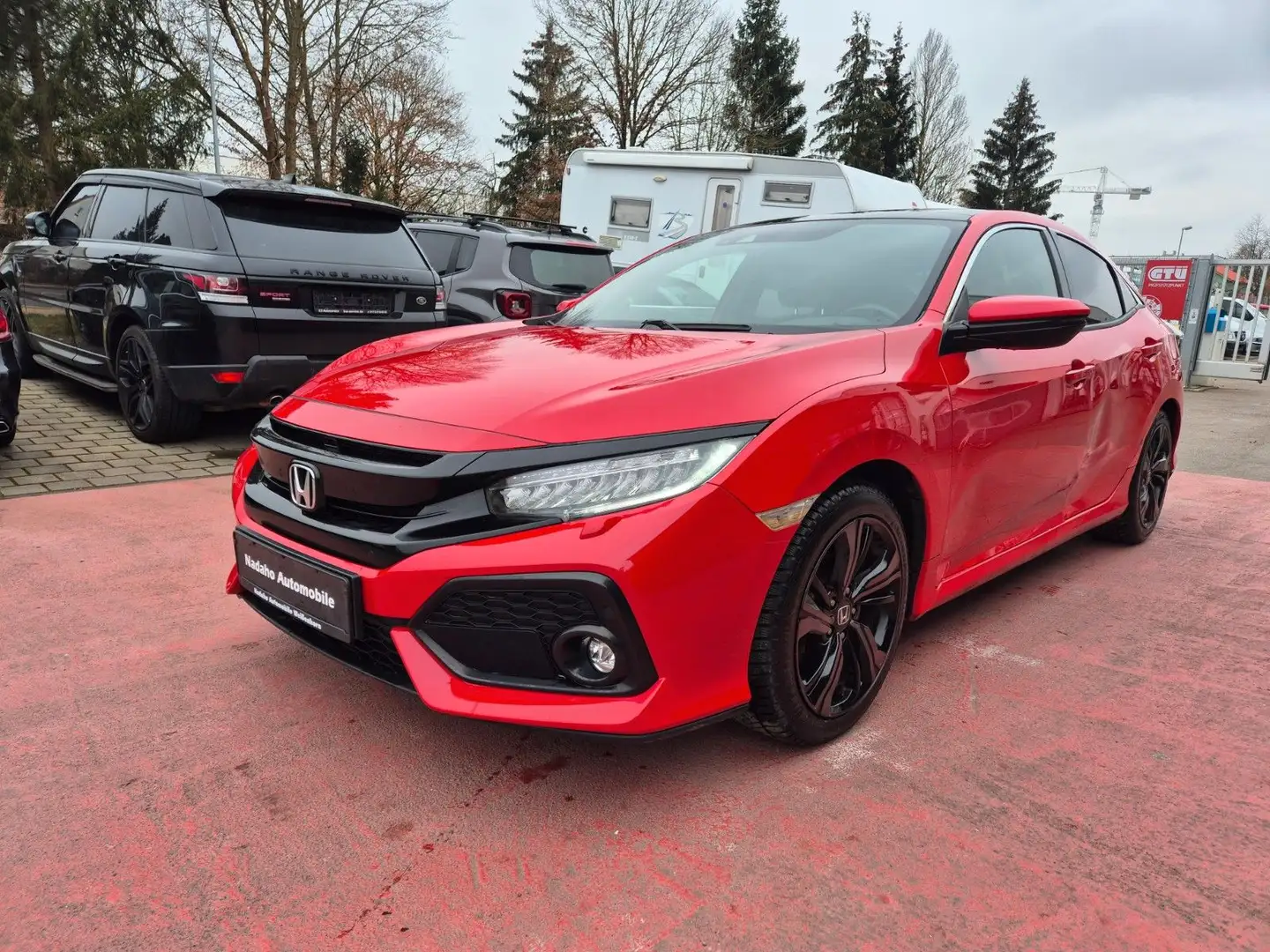 Honda Civic Lim.VTEC Executive Premium Leder/Kam/Spurr Červená - 1