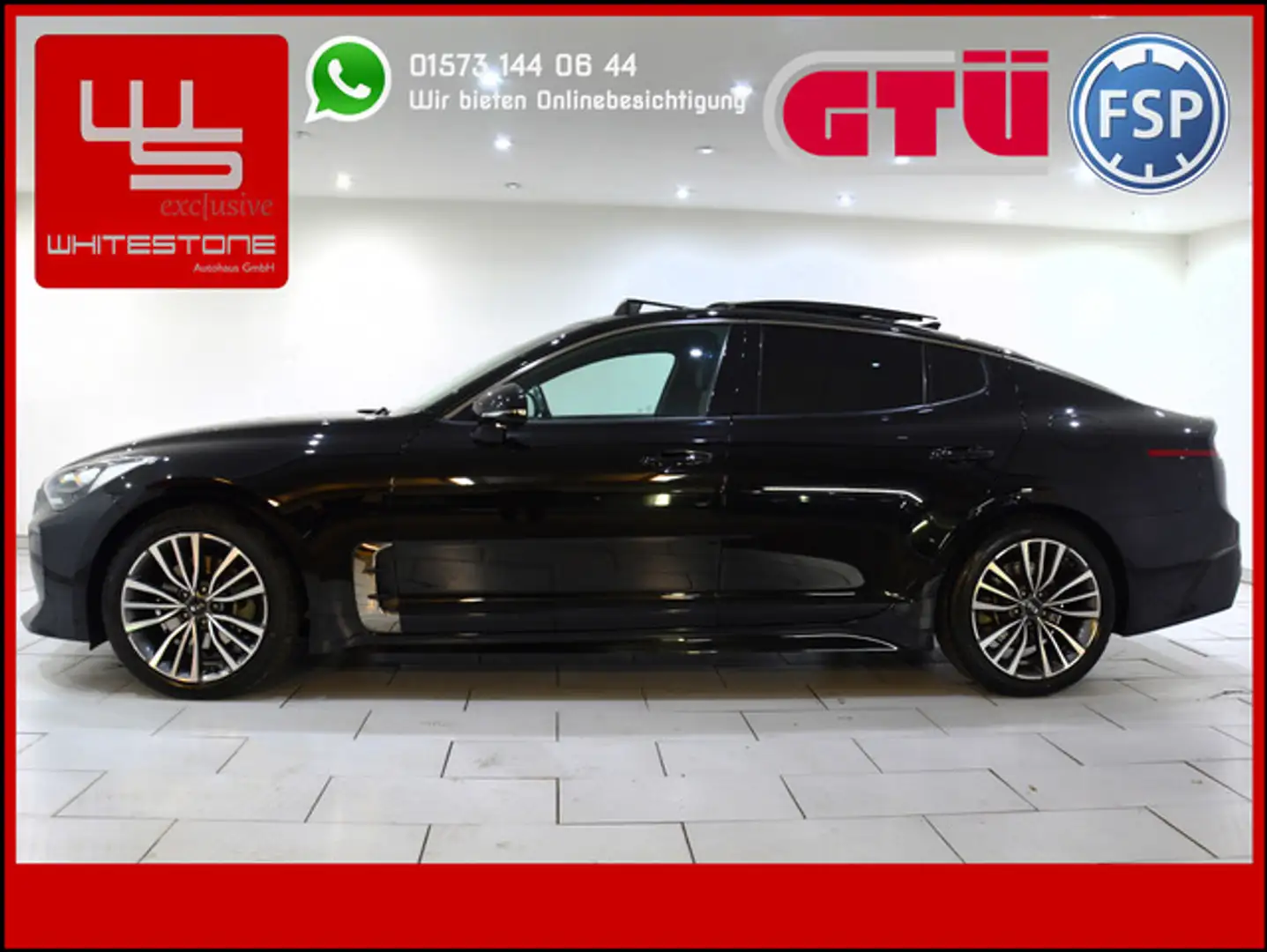 Kia Stinger 2.2 CRDI GT-Line 4WD / Panorama / HUD Negro - 1