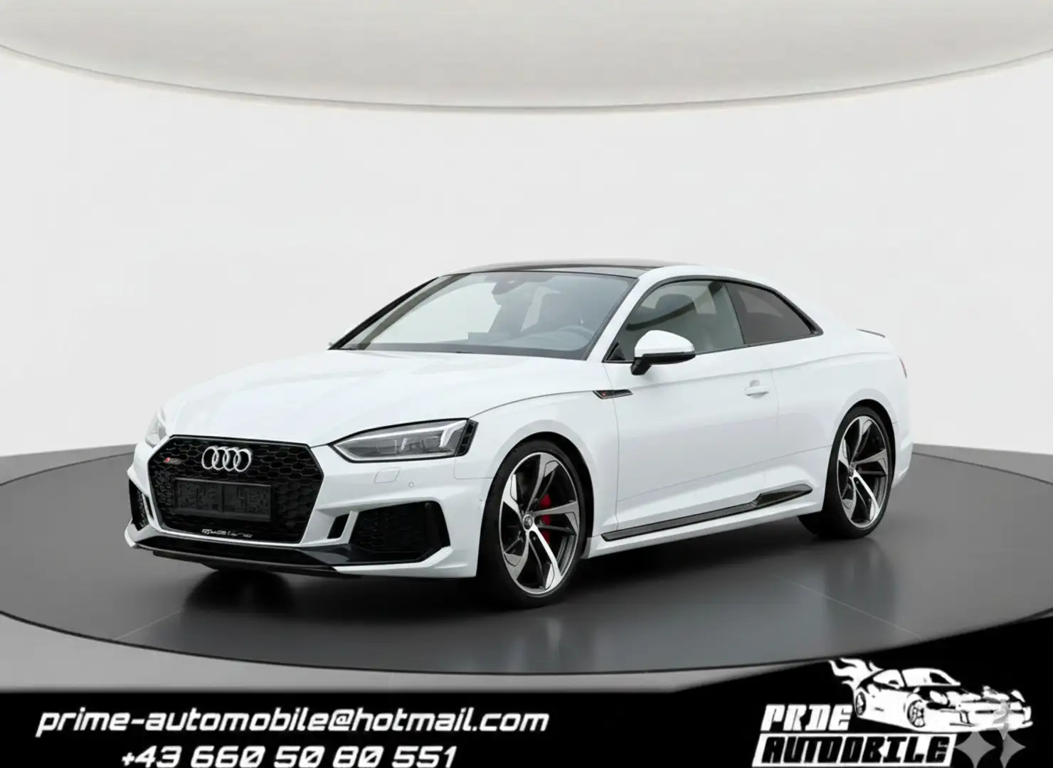 Audi RS5 Coupé quattro Tiptronic*GLASDACH, RS-Design Led... Weiß - 1