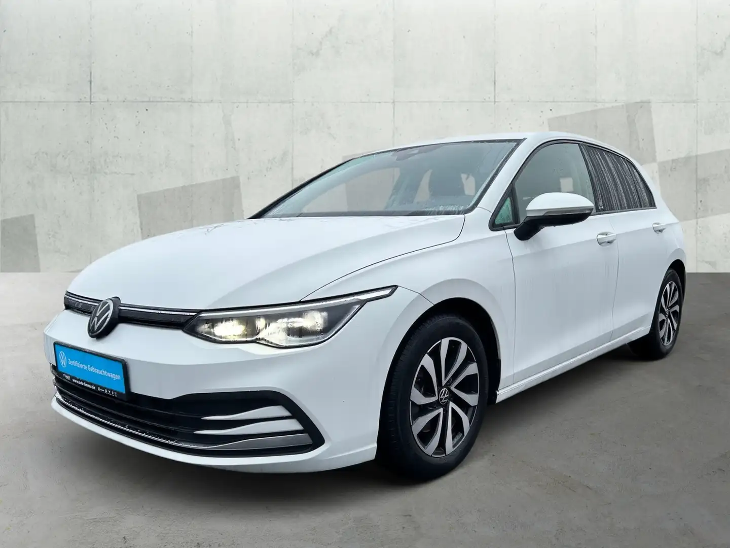 Volkswagen Golf VIII 1.5 TSI ACTIVE +AHK +LED +ACC +RKAM +VIRTUAL Weiß - 2