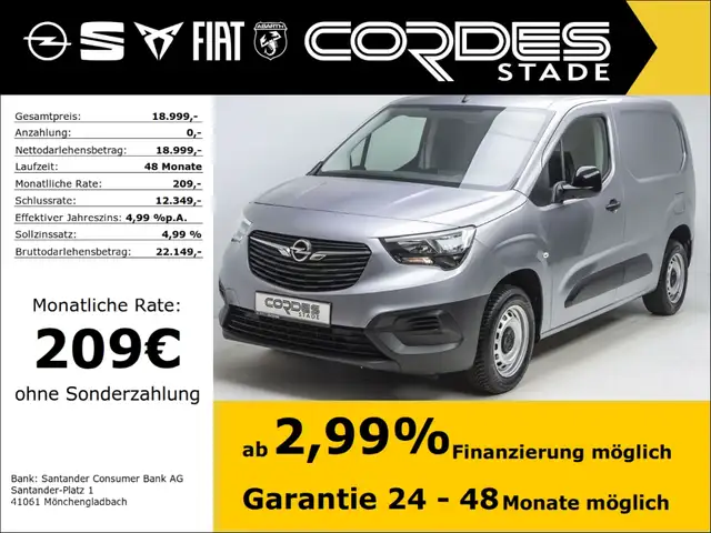 Opel Combo E Cargo Edition Allwetter PDC Einbauregal (35)