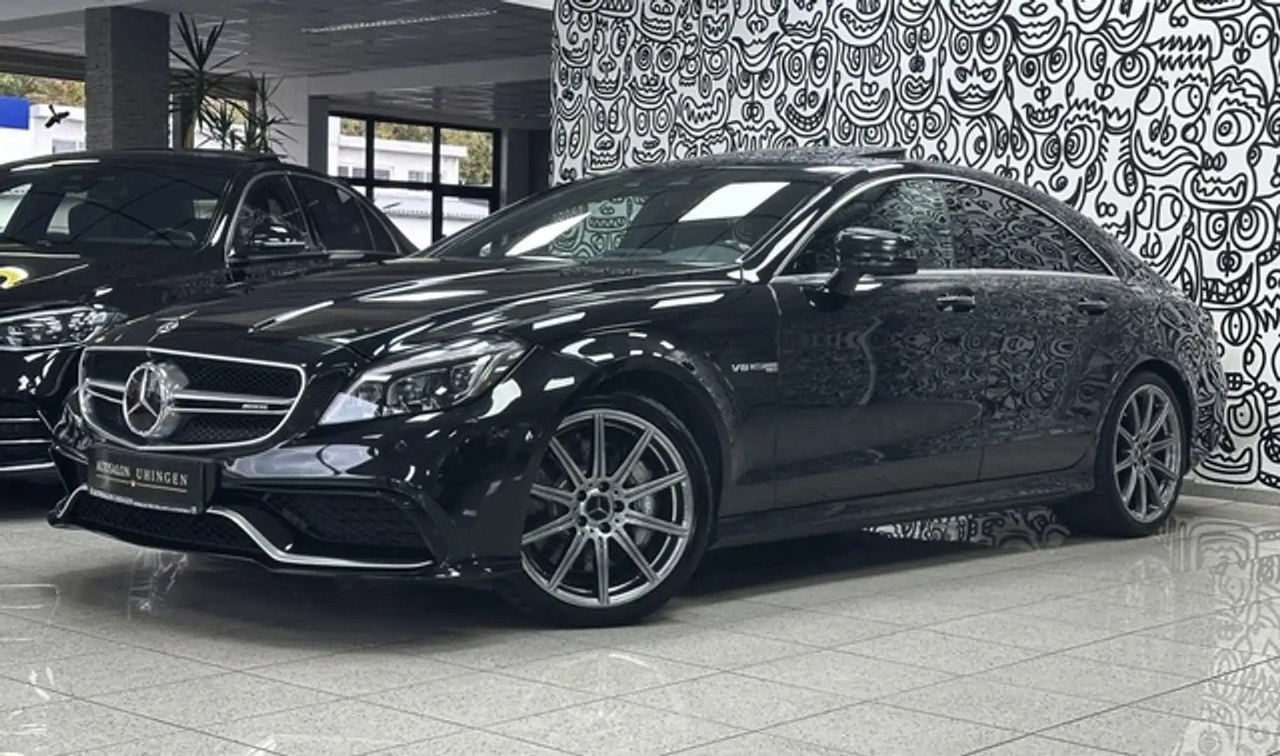 Mercedes-Benz CLS 63 AMG 4MATIC*DRIVER'S*COMAND*DISTRO*CARBON* Чорний - 1