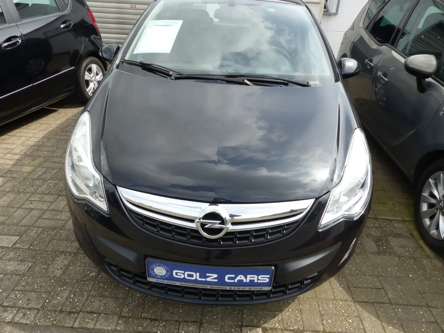 Opel Corsa D Active Zwart - 1