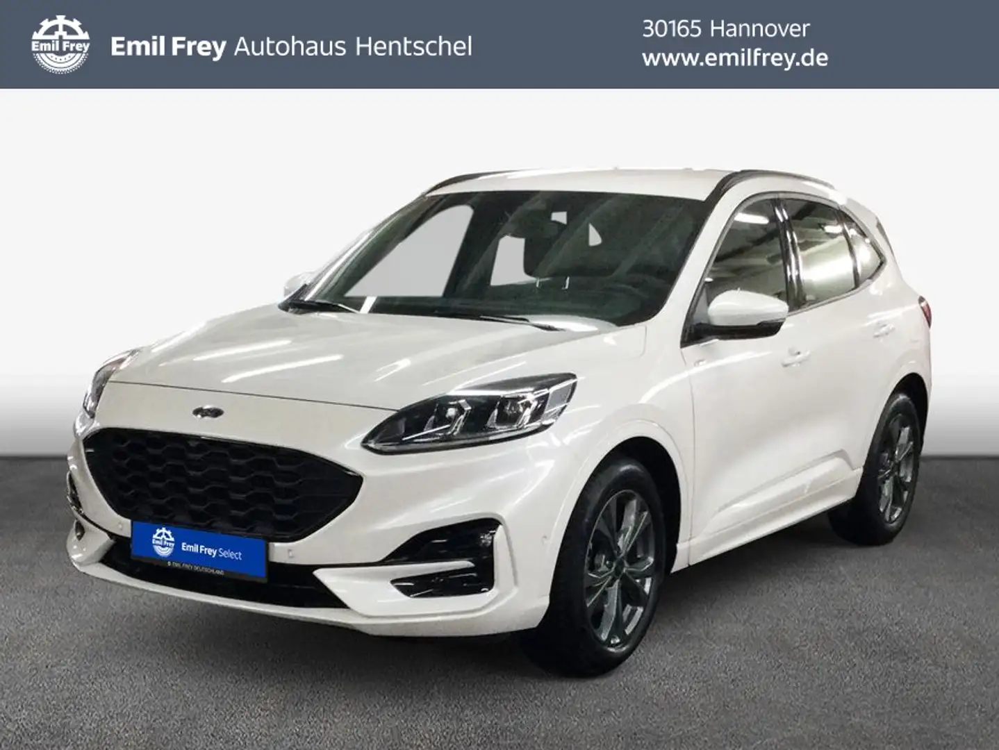 Ford Kuga 2.0 EcoBlue Aut. ST-LINE Blanc - 1
