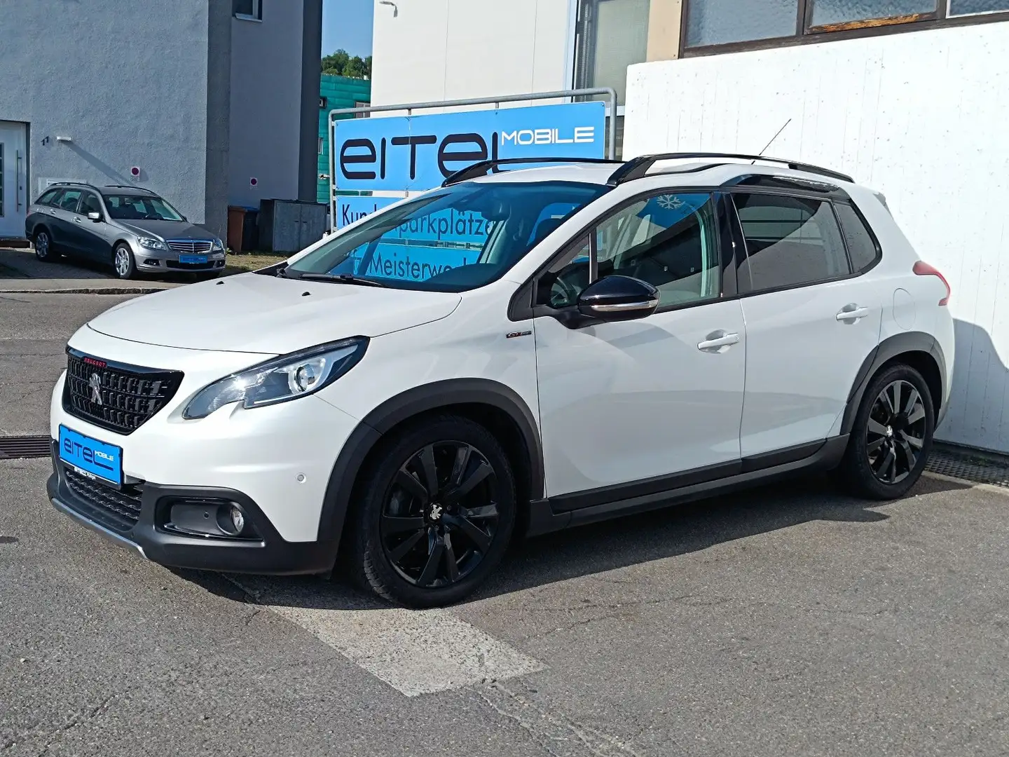 Peugeot 2008 Allure  GT-Line Navi PDC Teilleder SHZ Wit - 1