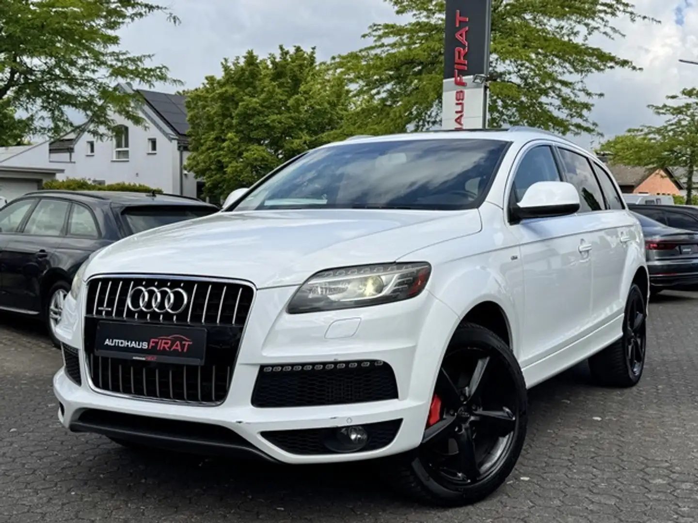 Audi Q7 3.0 TDI quattro PanoramaSD+7-Sitzer+Leder+20 Zoll Weiß - 1