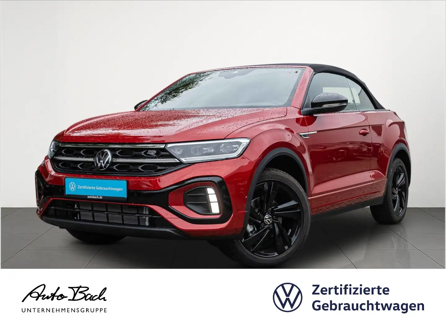 Volkswagen T-Roc 1.5 TSI DSG R-Line, Navi, LED-Ma Roşu - 1