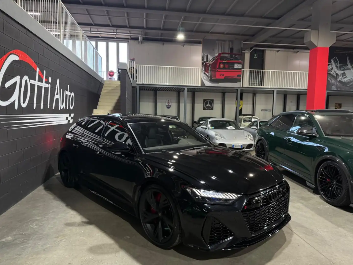 Audi RS6 ITALIANA CARBOCERAMICI 22" STERZANTI MATRIX GUSCIO Zwart - 2