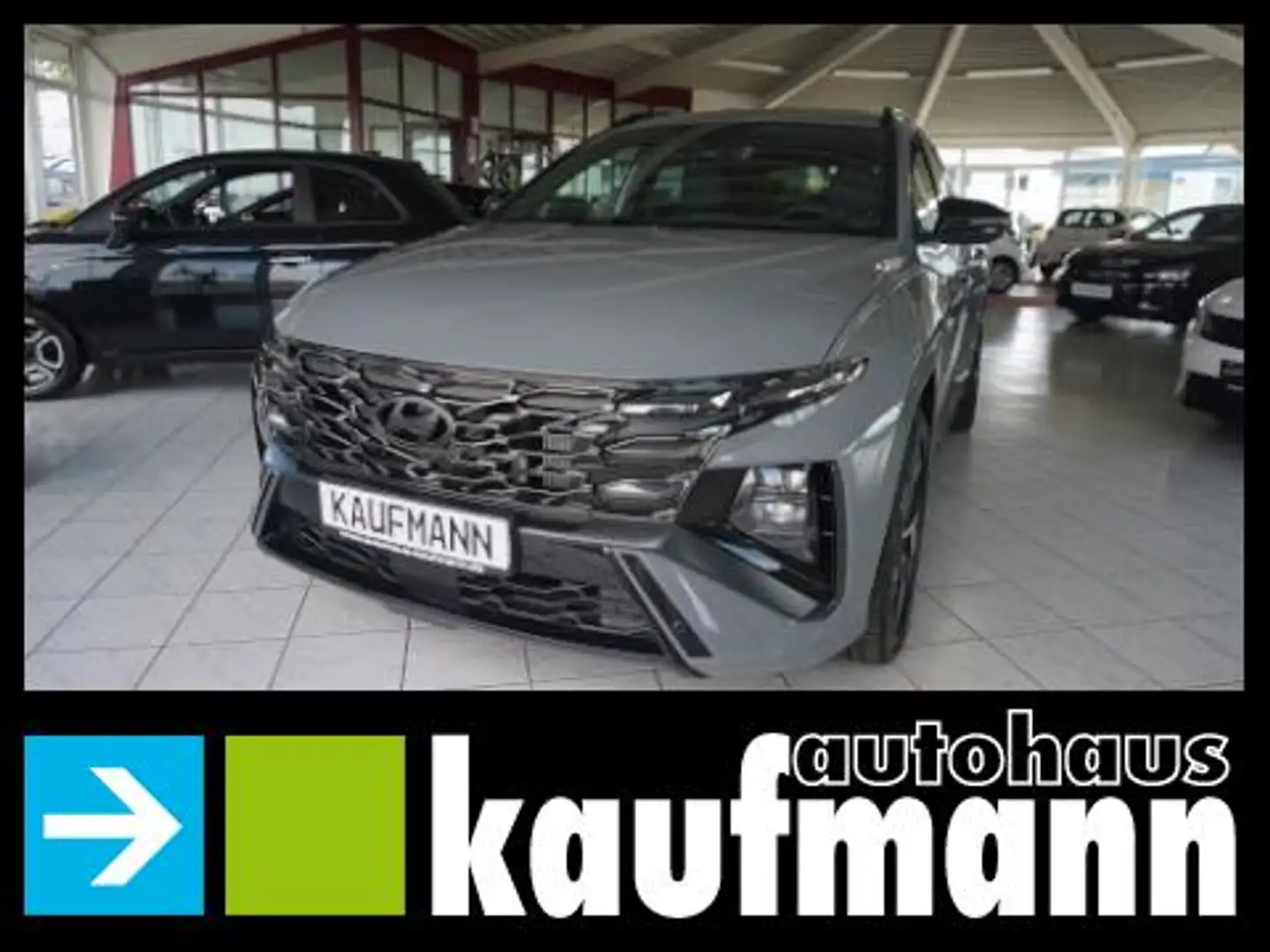 Hyundai TUCSON TUCSON N-LINE 1,6 T-GDI 4X4 NAVI SHZ KAM ACC LED Gris - 1