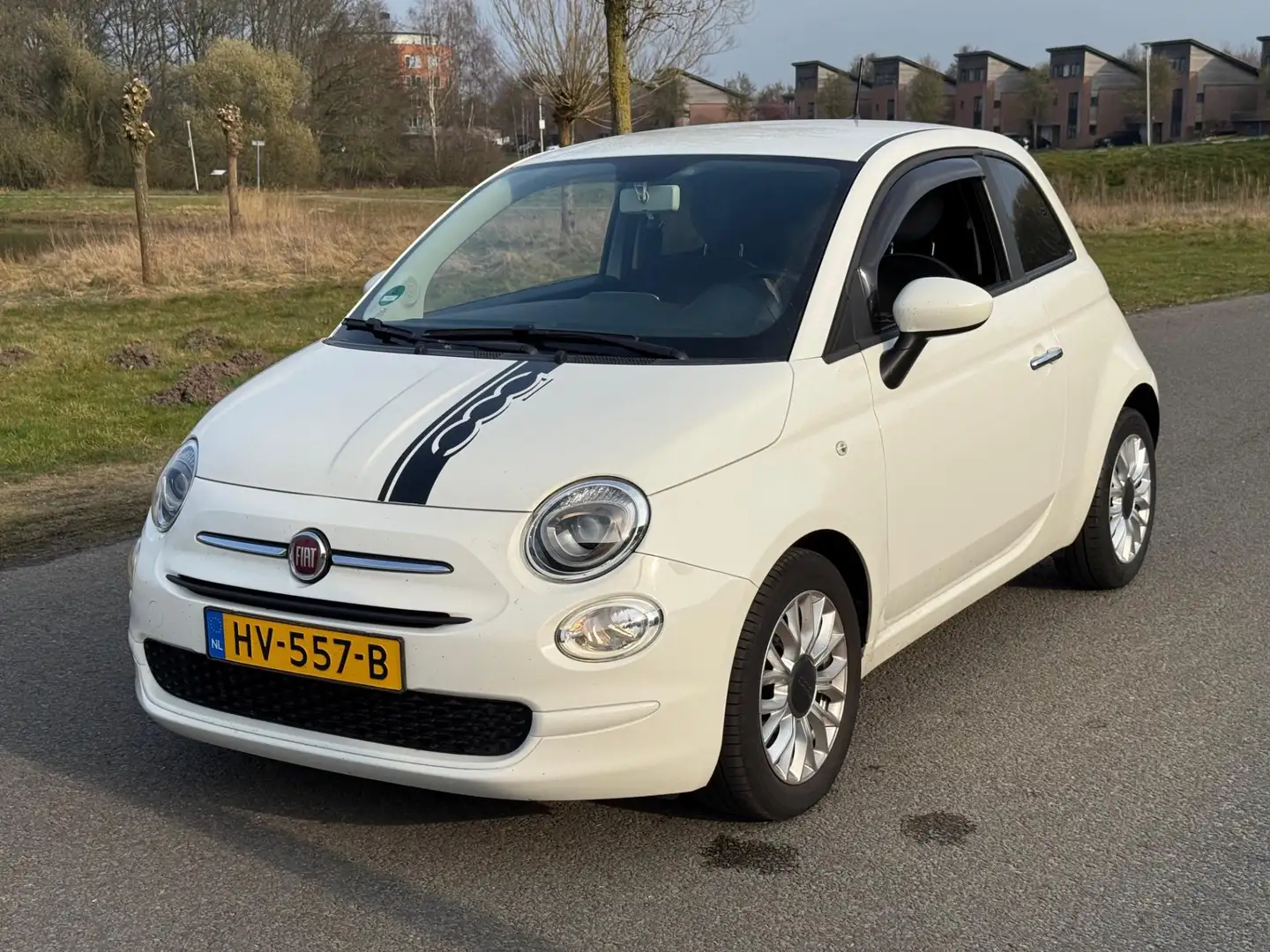 Fiat 500 0.9 TwinAir Automaat Turbo Popstar | Airco | LED | Wit - 2