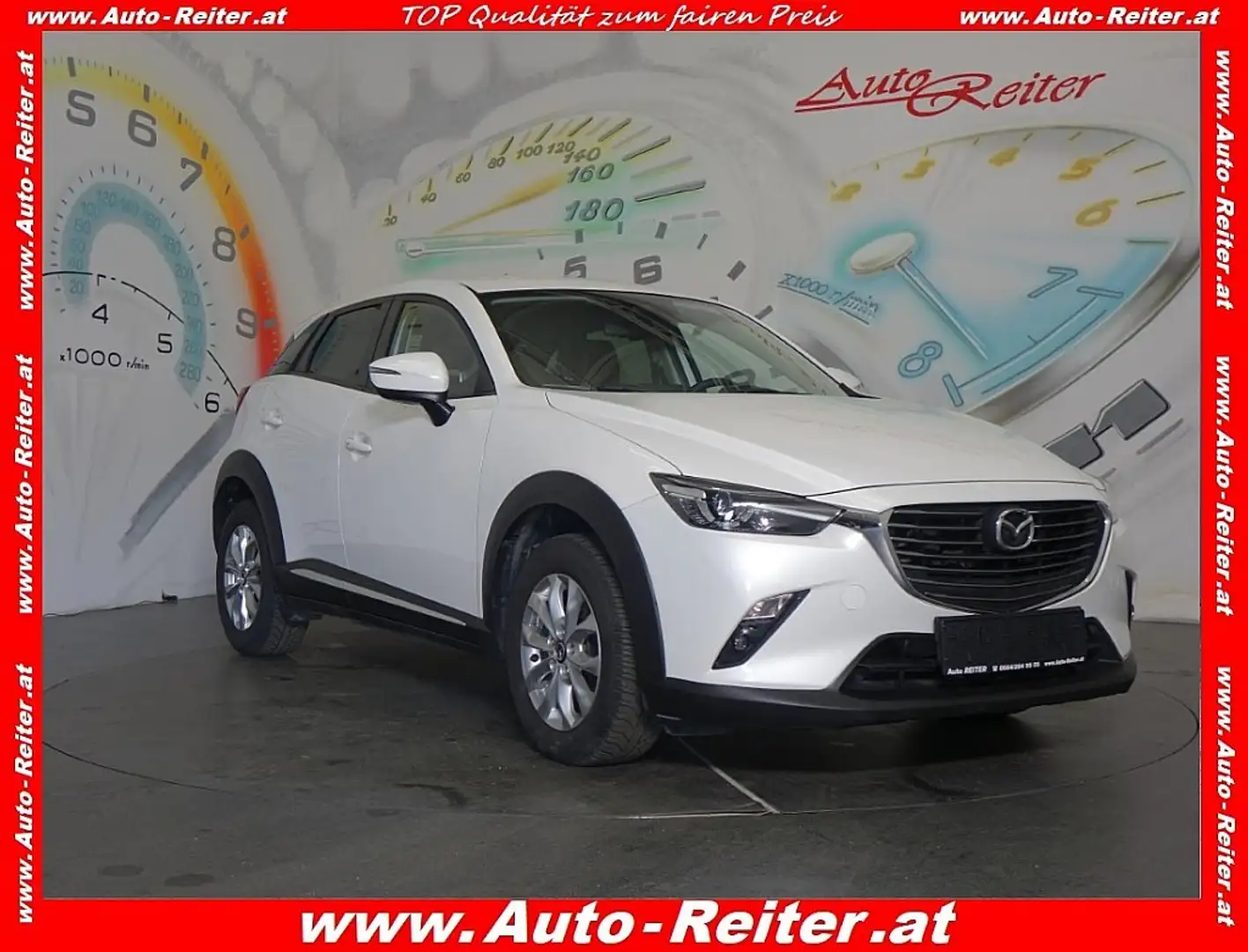 Mazda CX-3 G120 Takumi *LED, LEDER, KLIMA* Weiß - 1