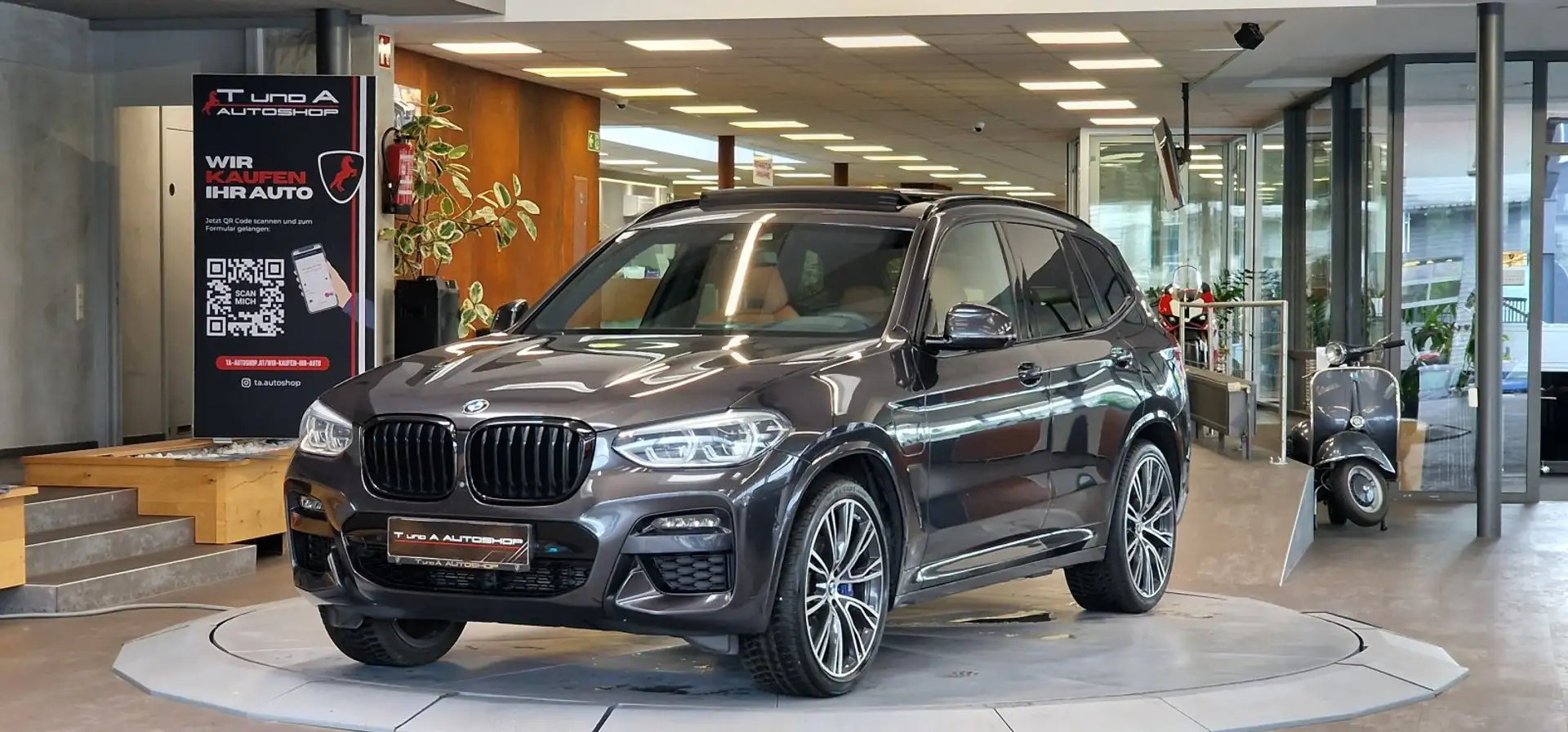 BMW X3 e xDrive G01M-Paket Aut.*Head-up*Pano*H/K*360°* Grau - 1