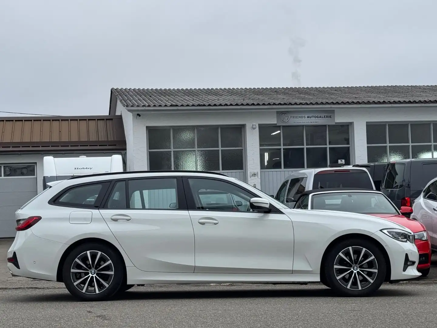 BMW 318 d Touring|Advantage|MildHybrid|Scheckheft| Blanc - 2