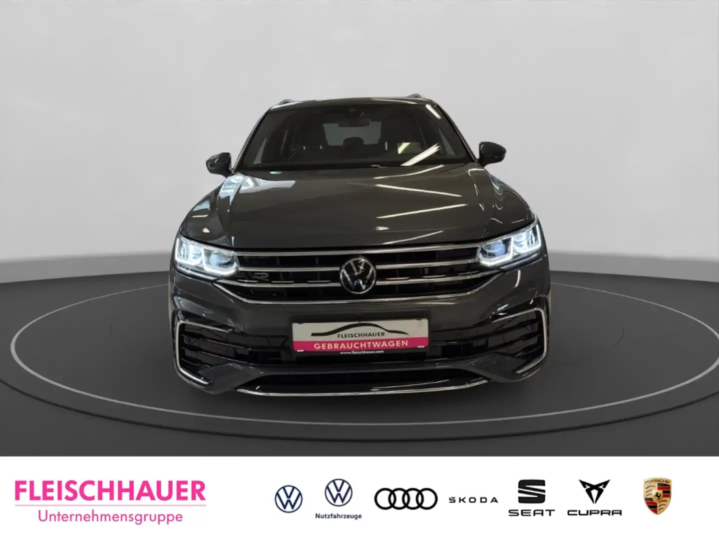 Volkswagen Tiguan R-Line 2.0 TDI 4M Matrix+AHK+Pano+20''+Navi+DCC+Ap Grau - 2