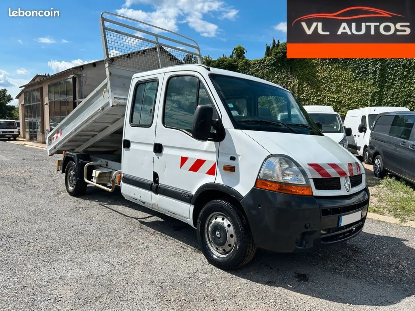 Renault Master Benne 3.0 DCI 136 cv Double Cabine 7 places 72300  Blanc - 1