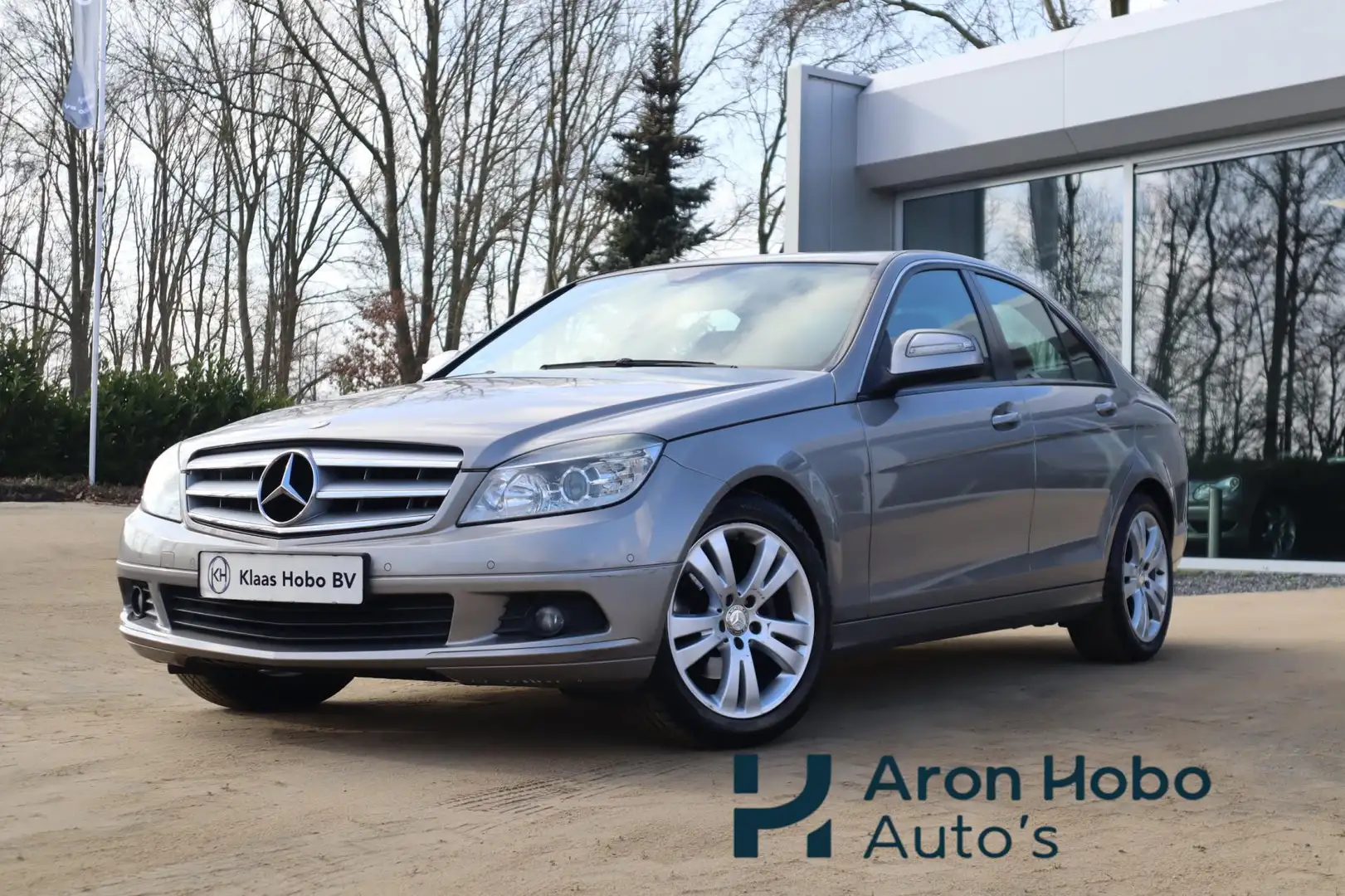 Mercedes-Benz C 180 K Airco, Cruisecontrol, Parkeersensoren Grijs - 1