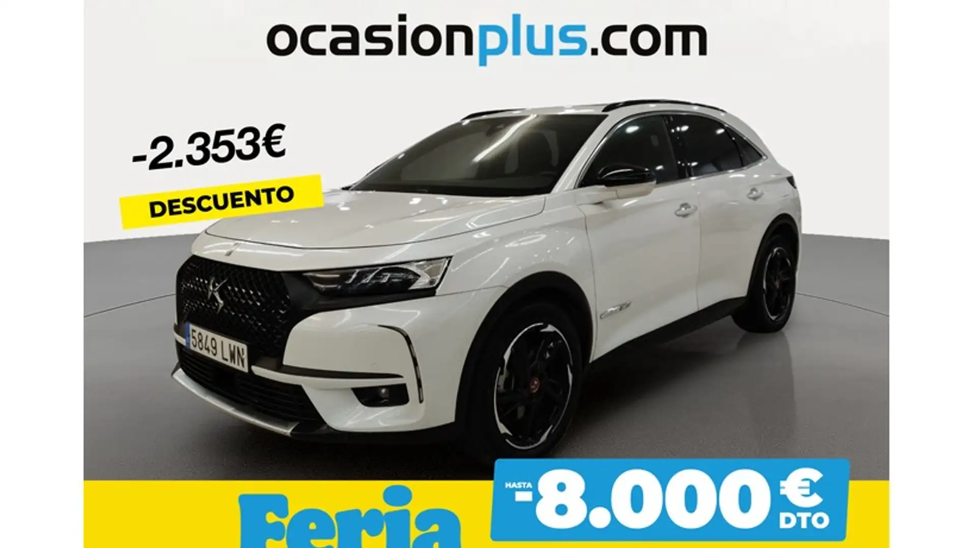 DS Automobiles DS 7 Crossback E-Tense Performance Line + Aut. 4x2 Blanc - 1