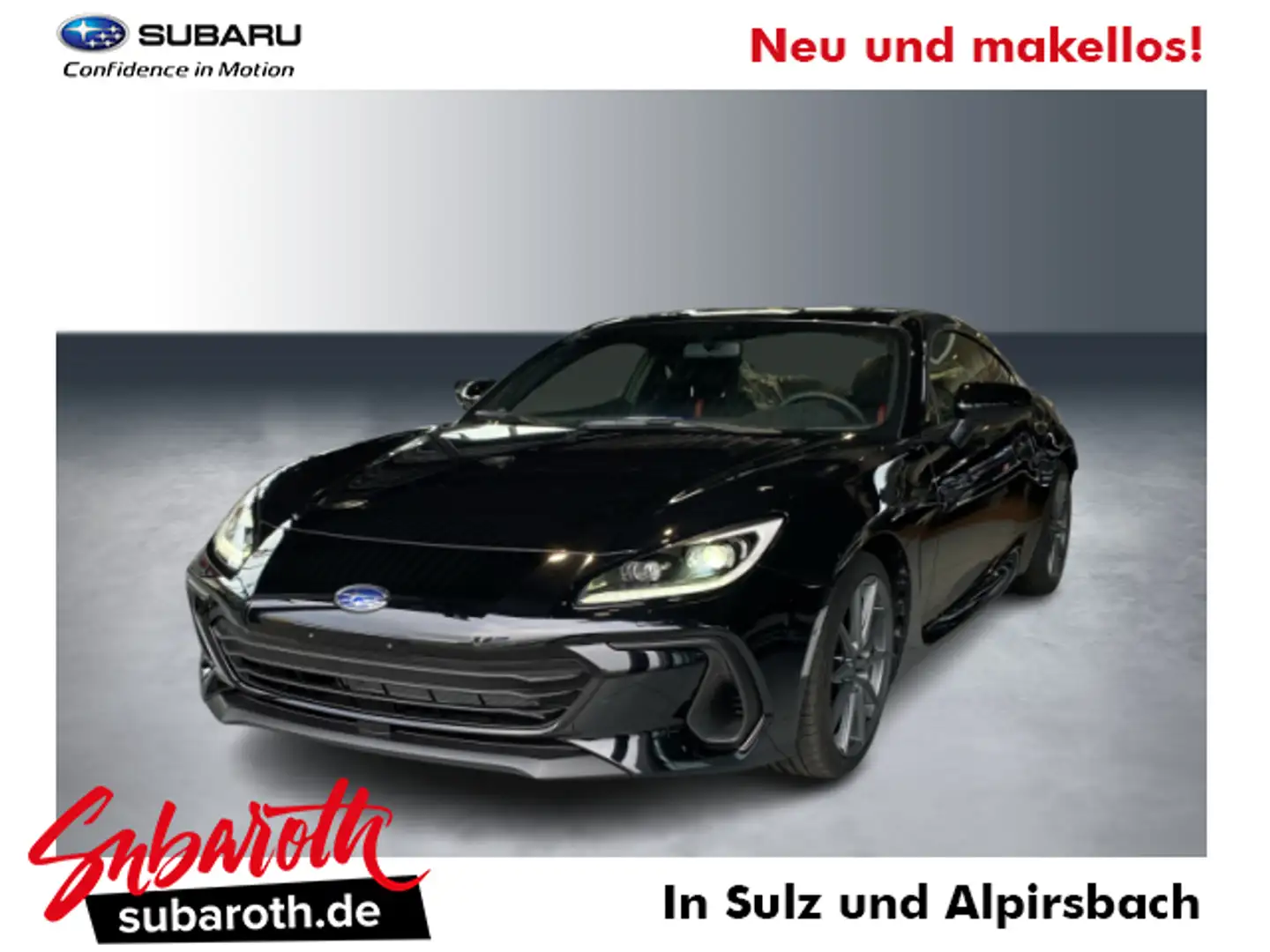 Subaru BRZ BRZ 2.4i Sport Schaltgetriebe Crystal Black Klima Černá - 1