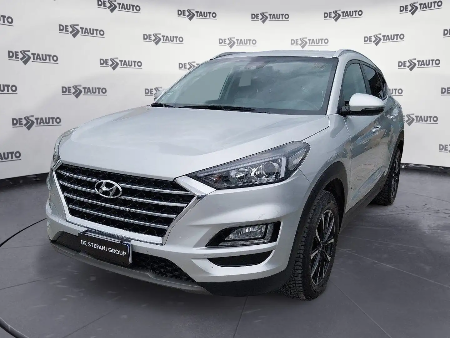 Hyundai TUCSON Tucson 1.6 crdi Exellence 4wd 136cv dct Zilver - 1