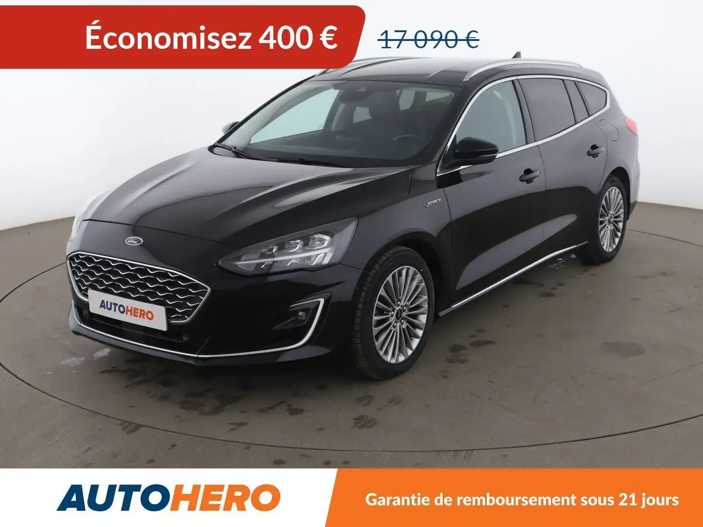 Ford Focus SW 2.0 EcoBlue Vignale Auto Noir - 1