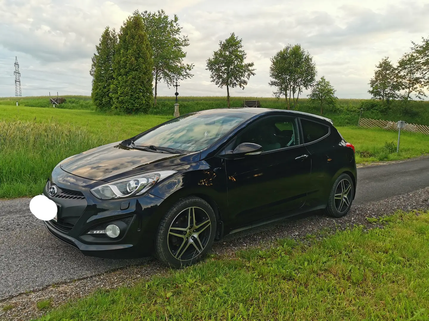 Hyundai i30 i30 Coupe 1,6 CRDi Premium Premium Schwarz - 1