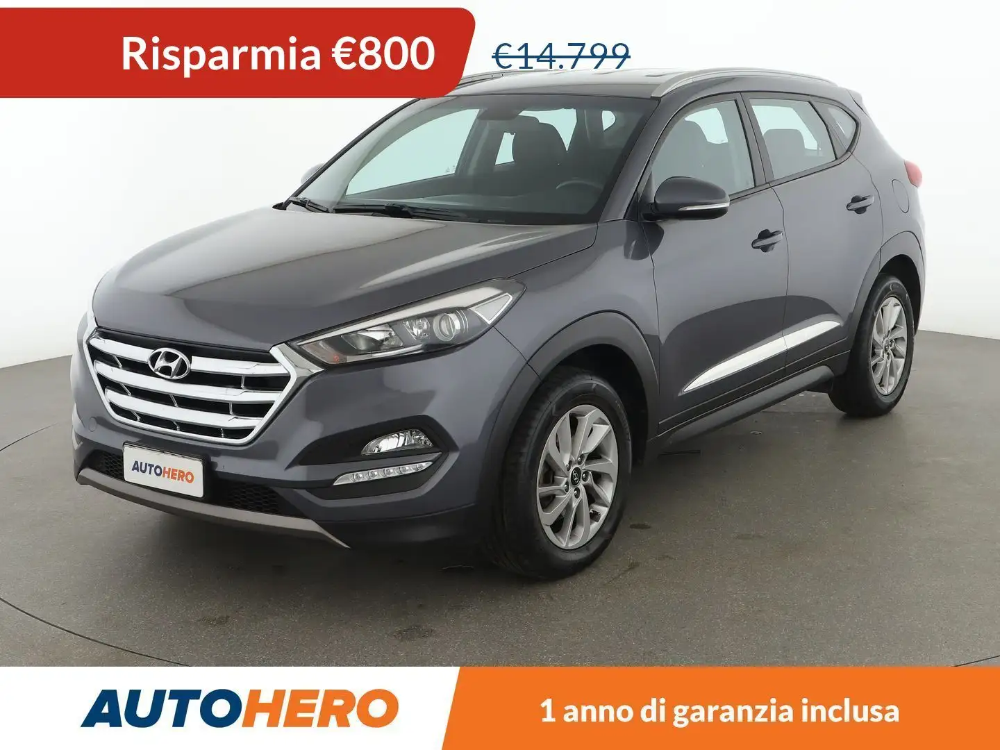 Hyundai TUCSON 1.7 CRDi Comfort Marrone - 1
