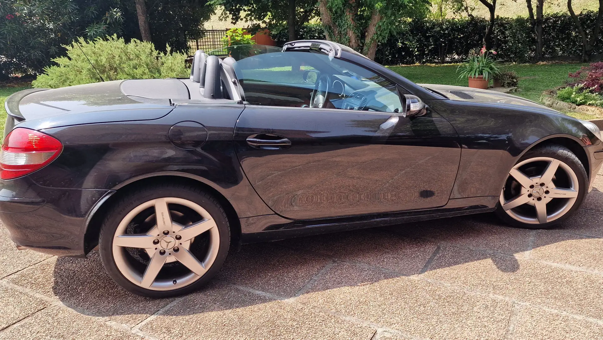 Mercedes-Benz SLK 200 Kompressor (CERCHI AMG 18 BELLISSIMI!!) Nero - 2