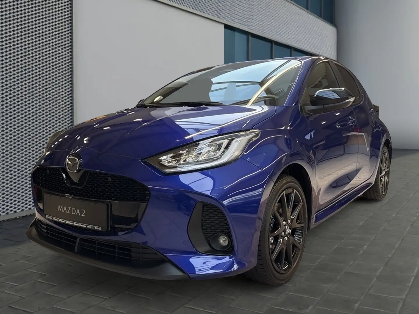 Mazda 2 Hybrid VVT-i 116 FWD AT HOMURA Albastru - 1