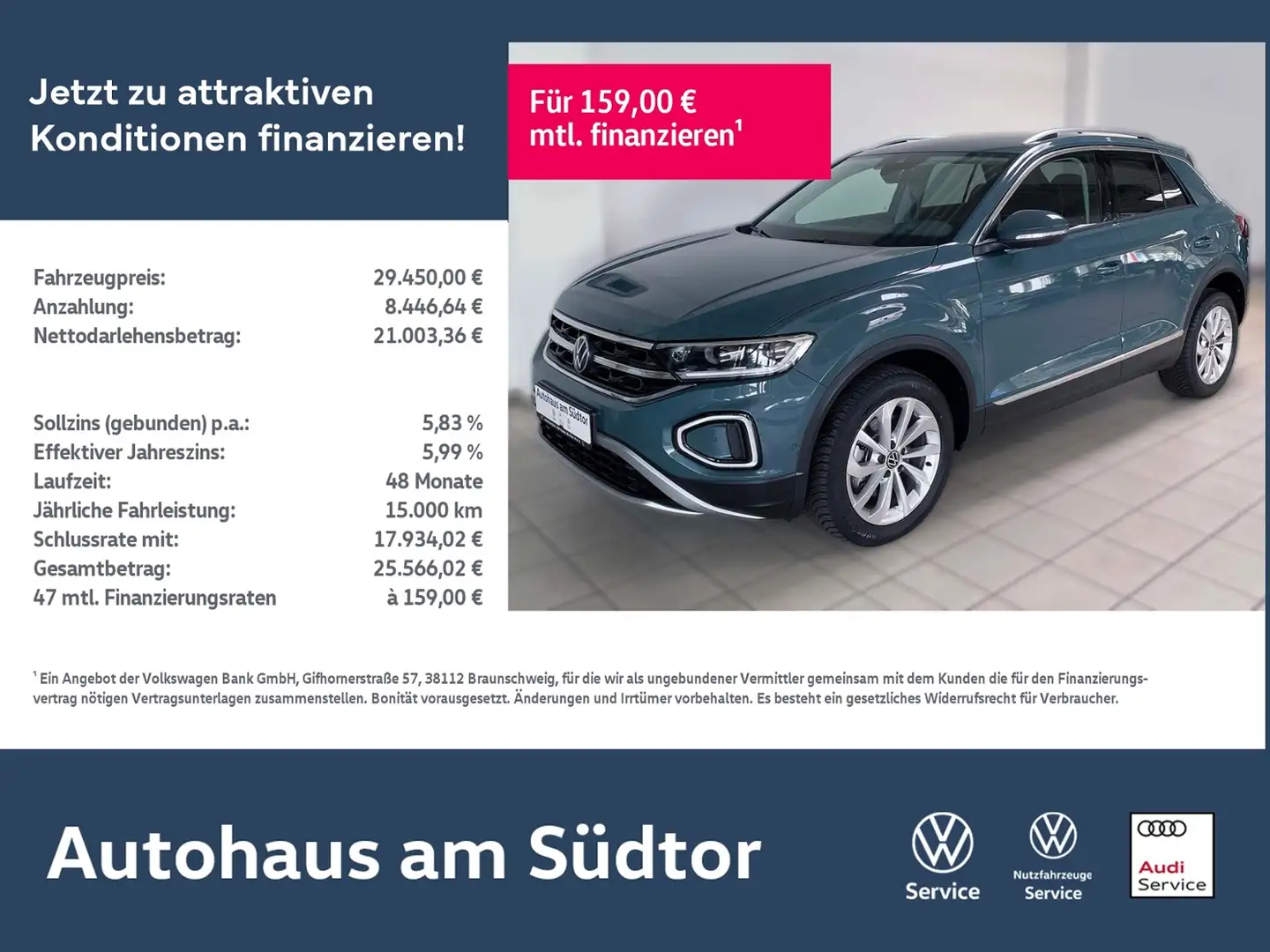 Volkswagen T-Roc Style 1.5 TSI DSG | LED RFK ACC Bleu - 1