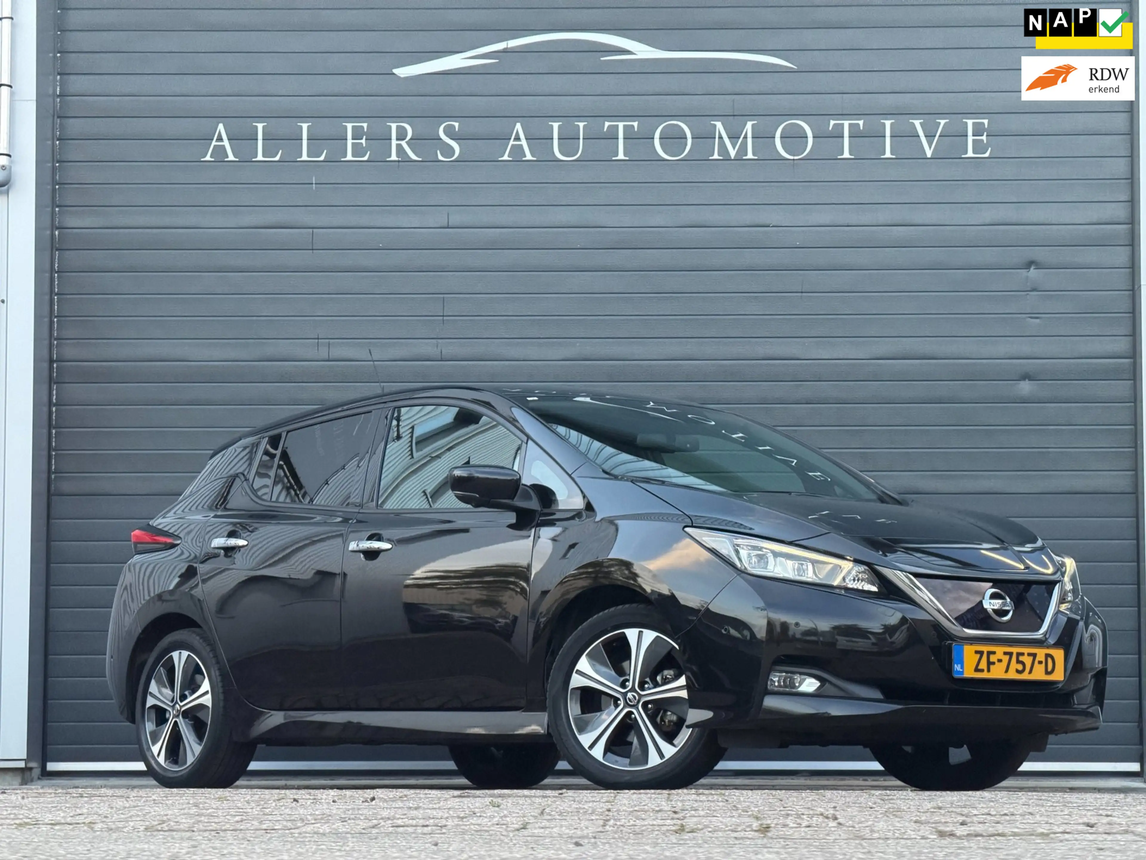 Nissan Leaf Tekna 40 kWh|SOH 91%|NAP|LEDER|ADAPTIEF| STOEL VER