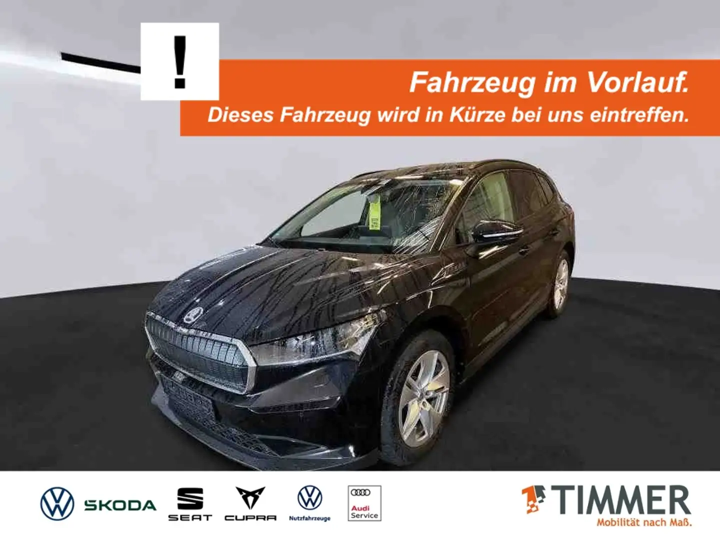 Skoda Enyaq 60 LOFT +WÄPU +MATRIX +ACC +19" +RKAM +NAVI + Noir - 1