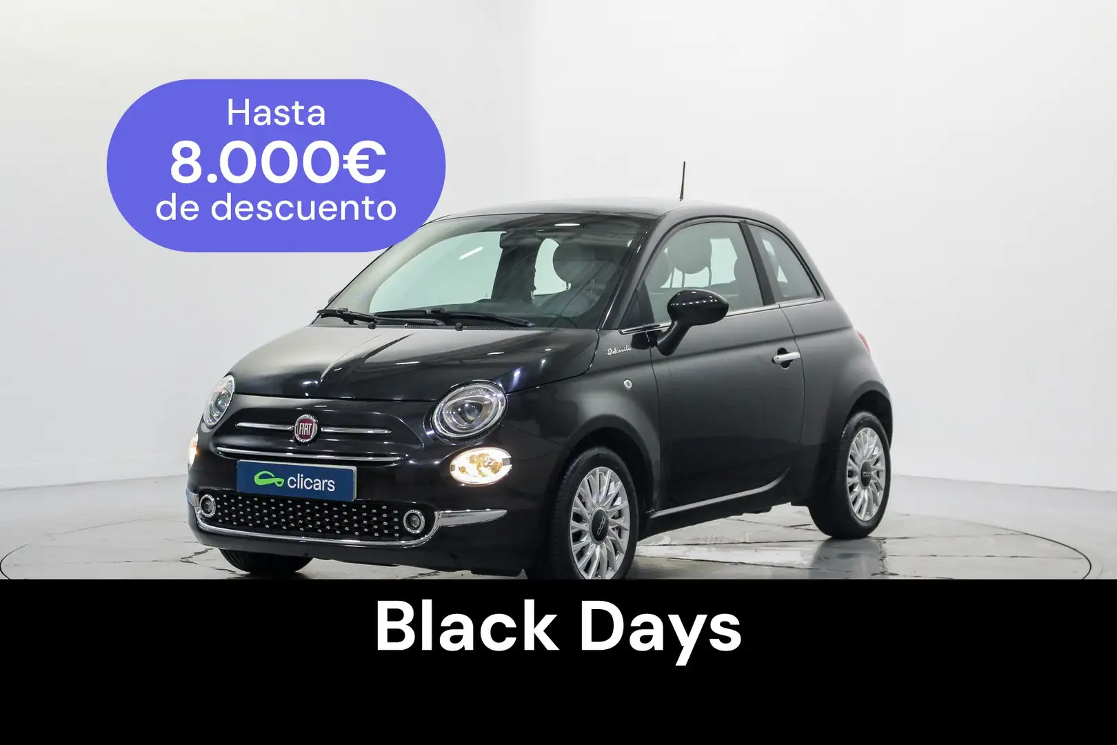 Fiat 500 1.0 Hybrid Dolcevita 52kW Blanc - 1