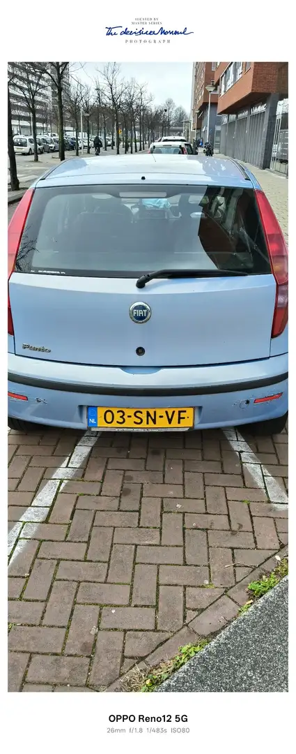 Fiat Punto 1.2 Classic Lusso Blauw - 2