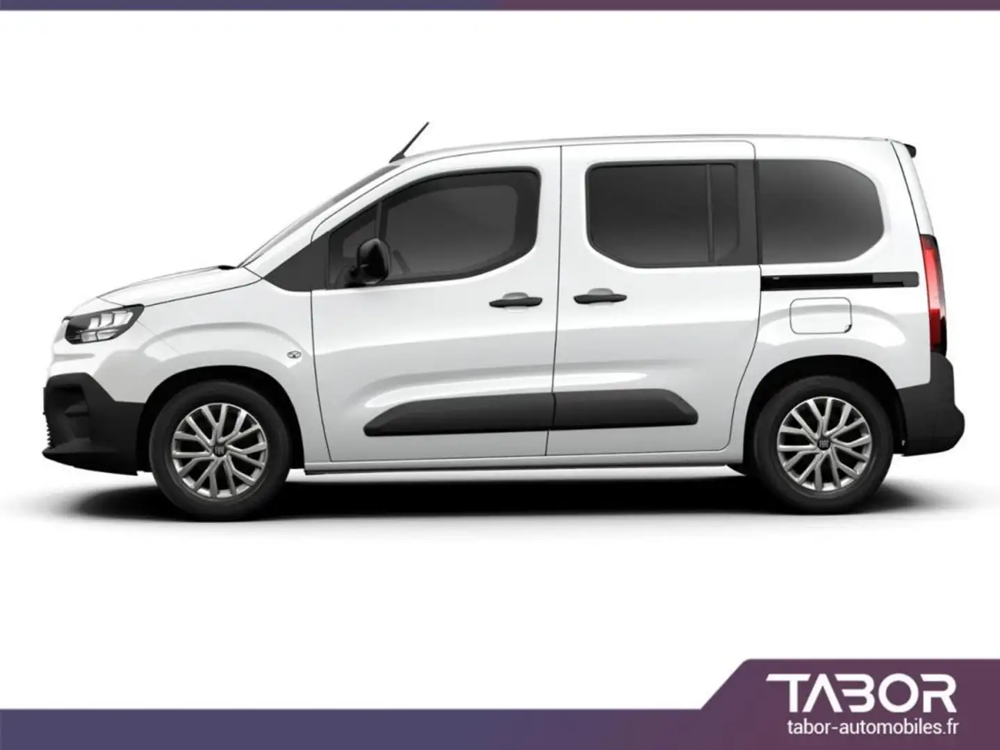 Fiat Doblo Kombi 1.5 BHDi 130 180°Cam LED Radar Blanc - 2