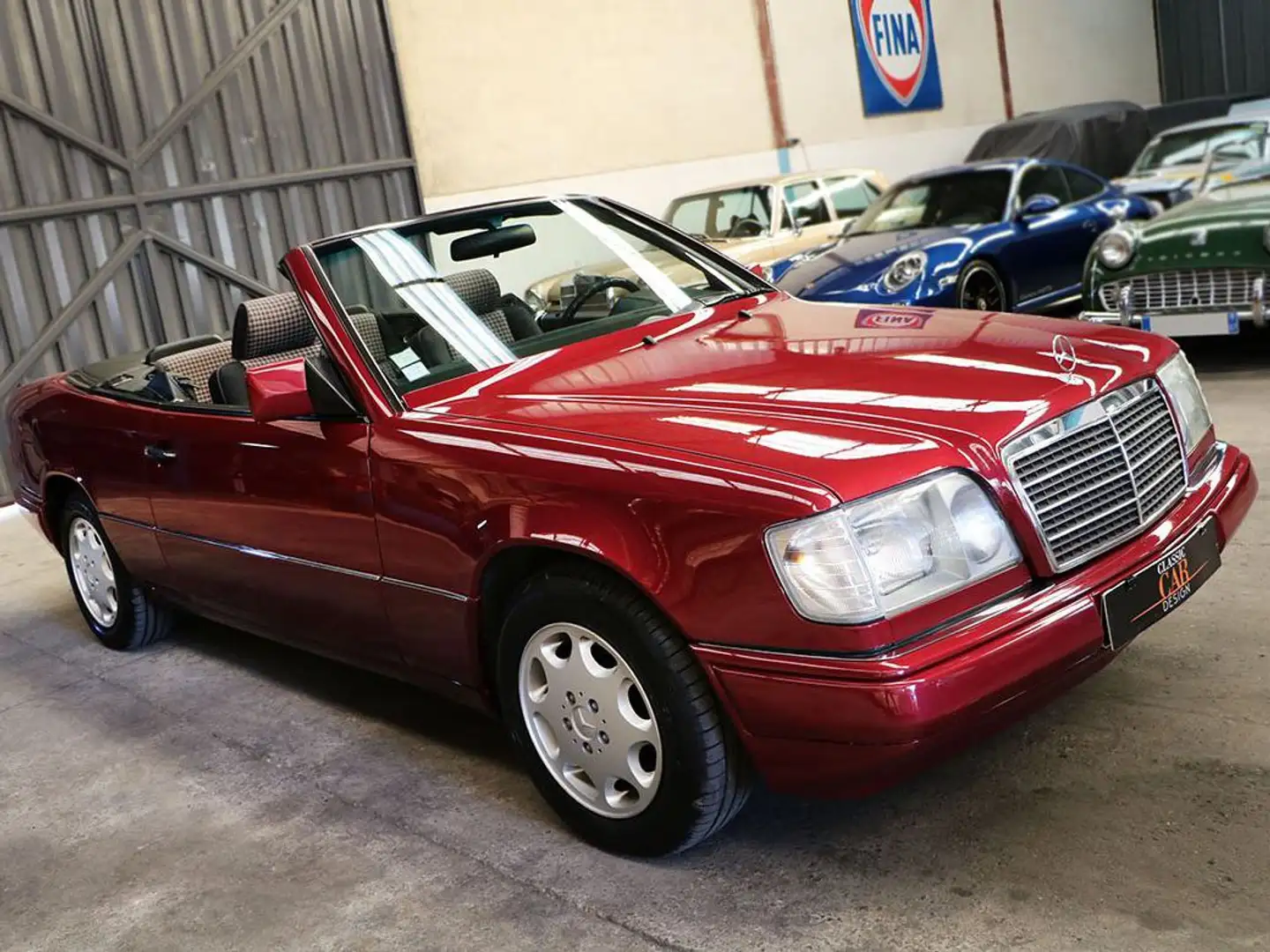 Mercedes-Benz E 220 Cabriolet Rojo - 1