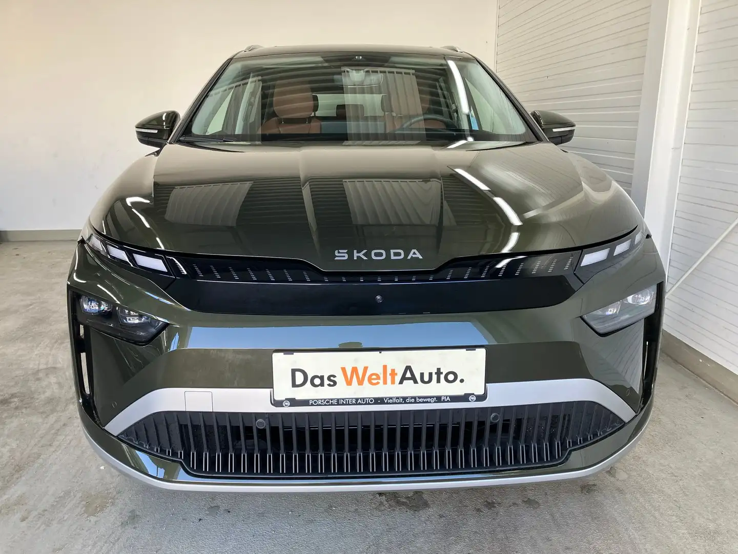 Skoda Enyaq 85 Grün - 2