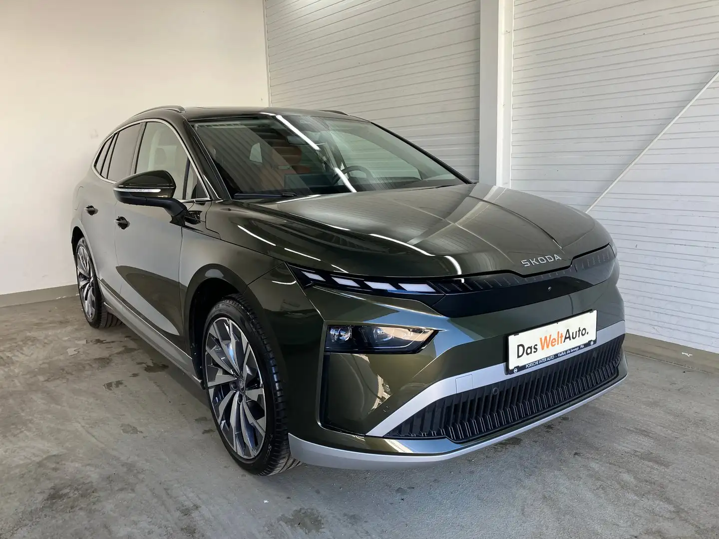 Skoda Enyaq 85 Grün - 1