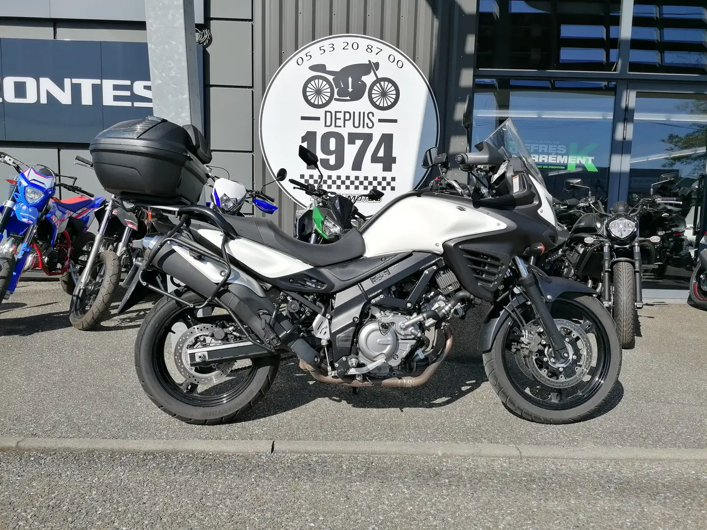 Suzuki V-Strom 650 Alb - 1