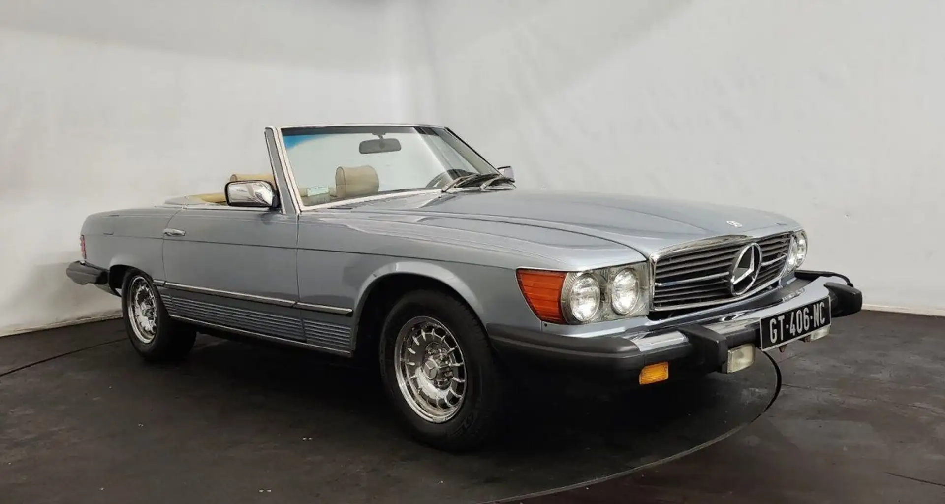 Mercedes-Benz 380 SL Albastru - 1