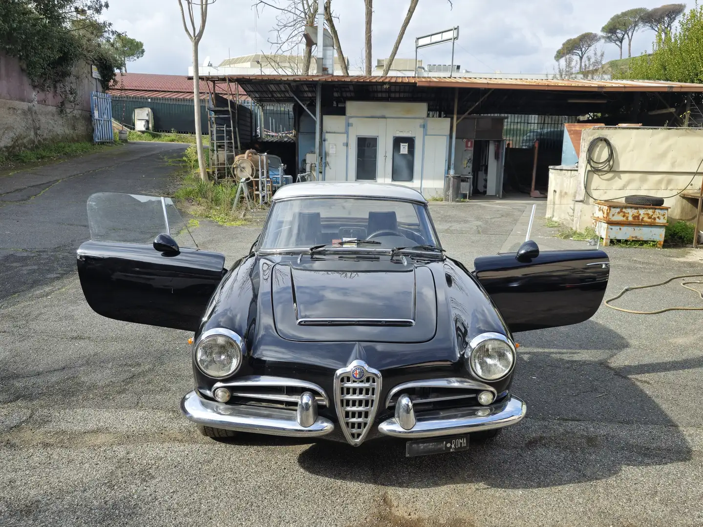 Alfa Romeo Giulia Spider, 1964, Targata Rm Noir - 2