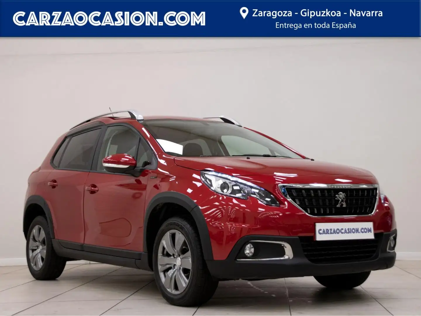 Peugeot 2008 1.2 PureTech S&S Signature 110 Rojo - 1