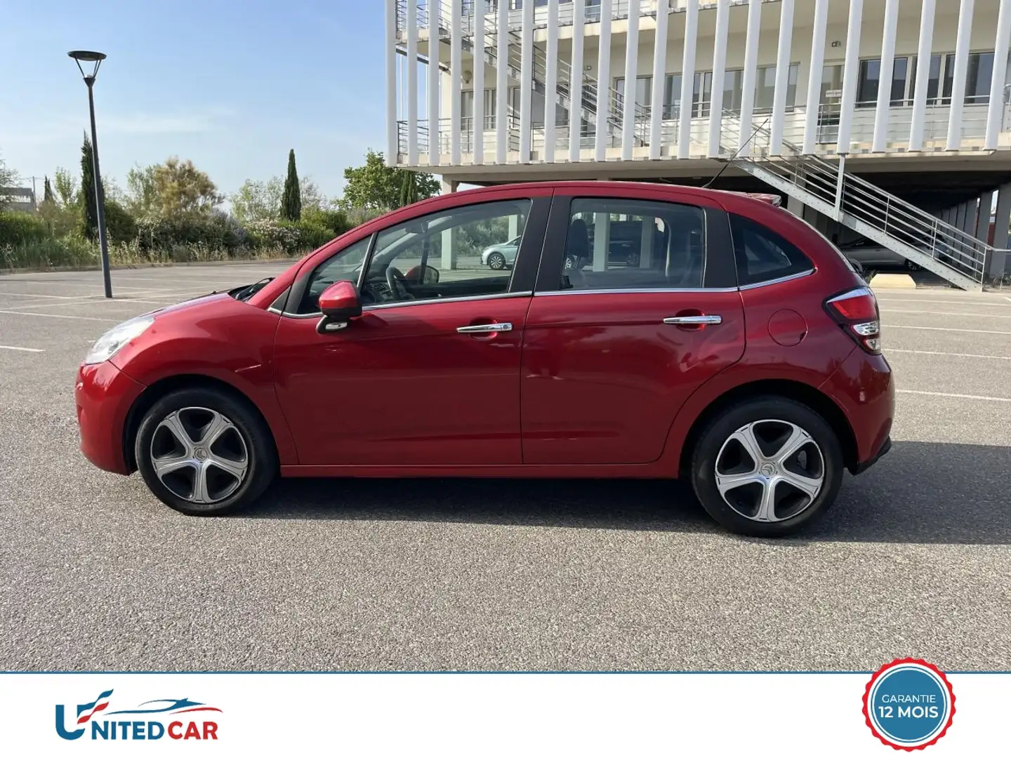 Citroen C3 1.6 BlueHDi - 100 S\u0026S  2009 BERLINE Feel Edit Rot - 2