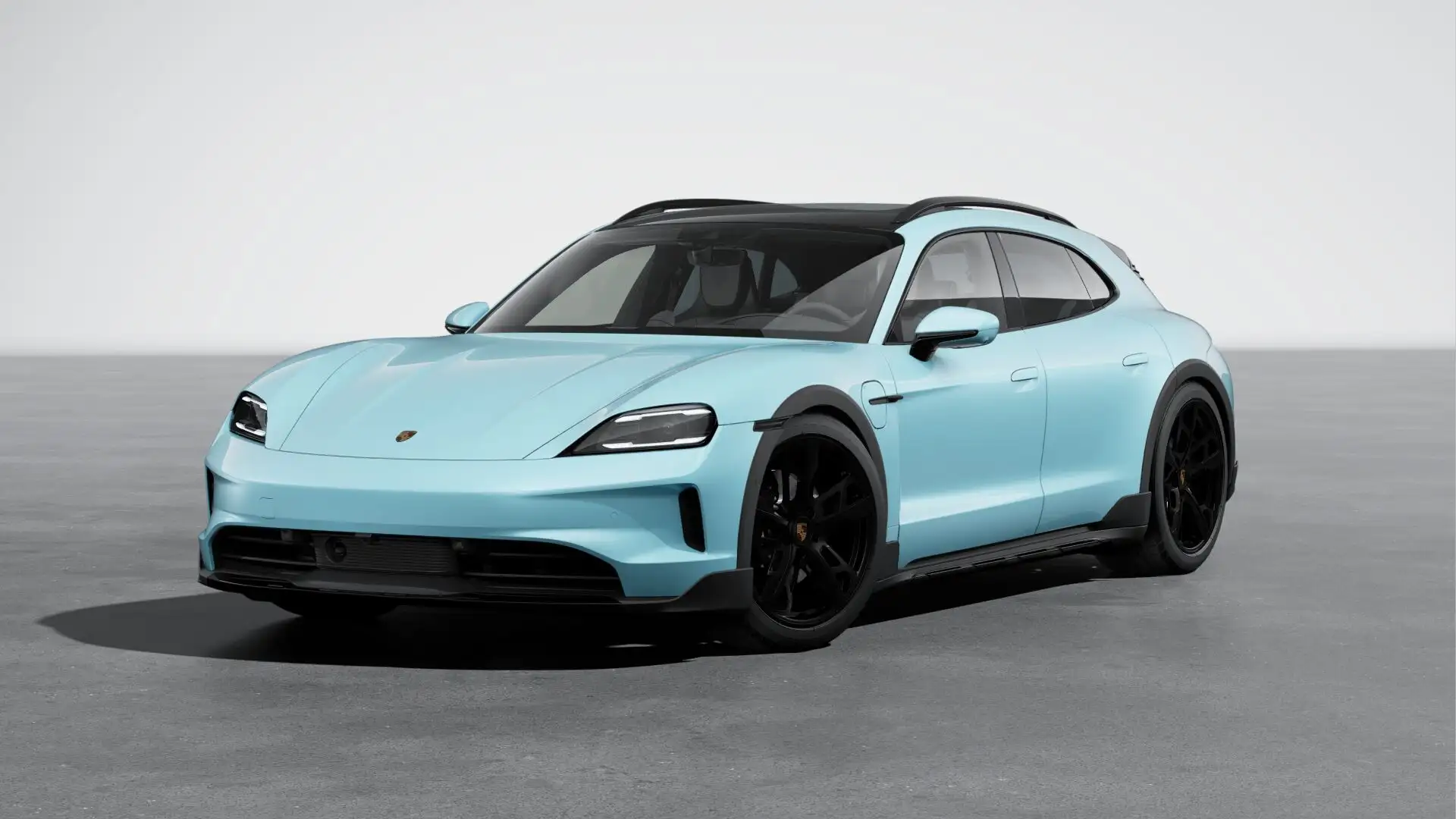 Porsche Taycan 4 Cross Turismo Blauw - 1