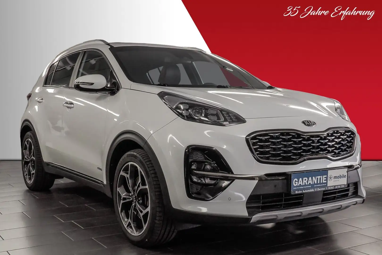 Kia Sportage GT-Line 4WD*VOLLE GARANTIE*NEUE TÜV*TOP Blanc - 2