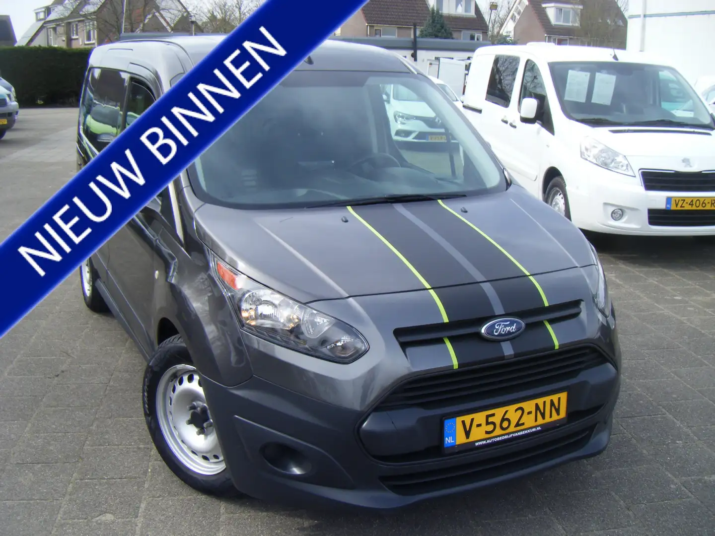 Ford Transit Connect 1.5 TDCI L1 Economy Edition VOORZIEN VAN AIRCO+CRU Gri - 1
