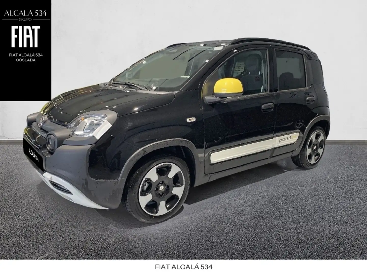 Fiat Panda Berlina Manual de 5 Puertas Negro - 1