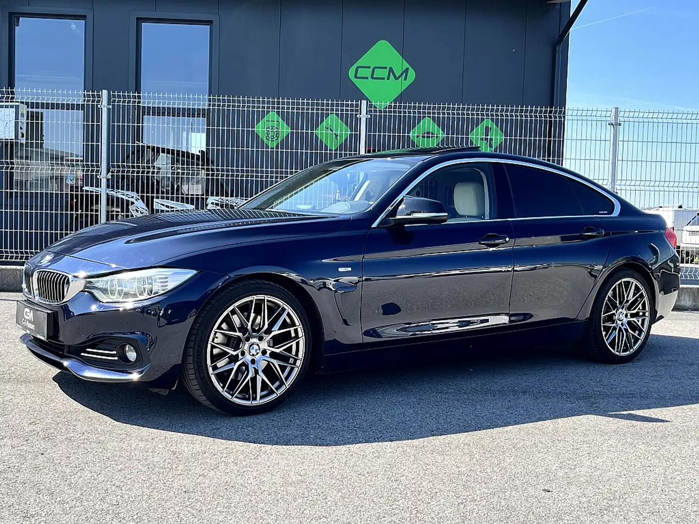 BMW 430 430d Gran Coupe Österreich-Paket Aut. Blau - 2
