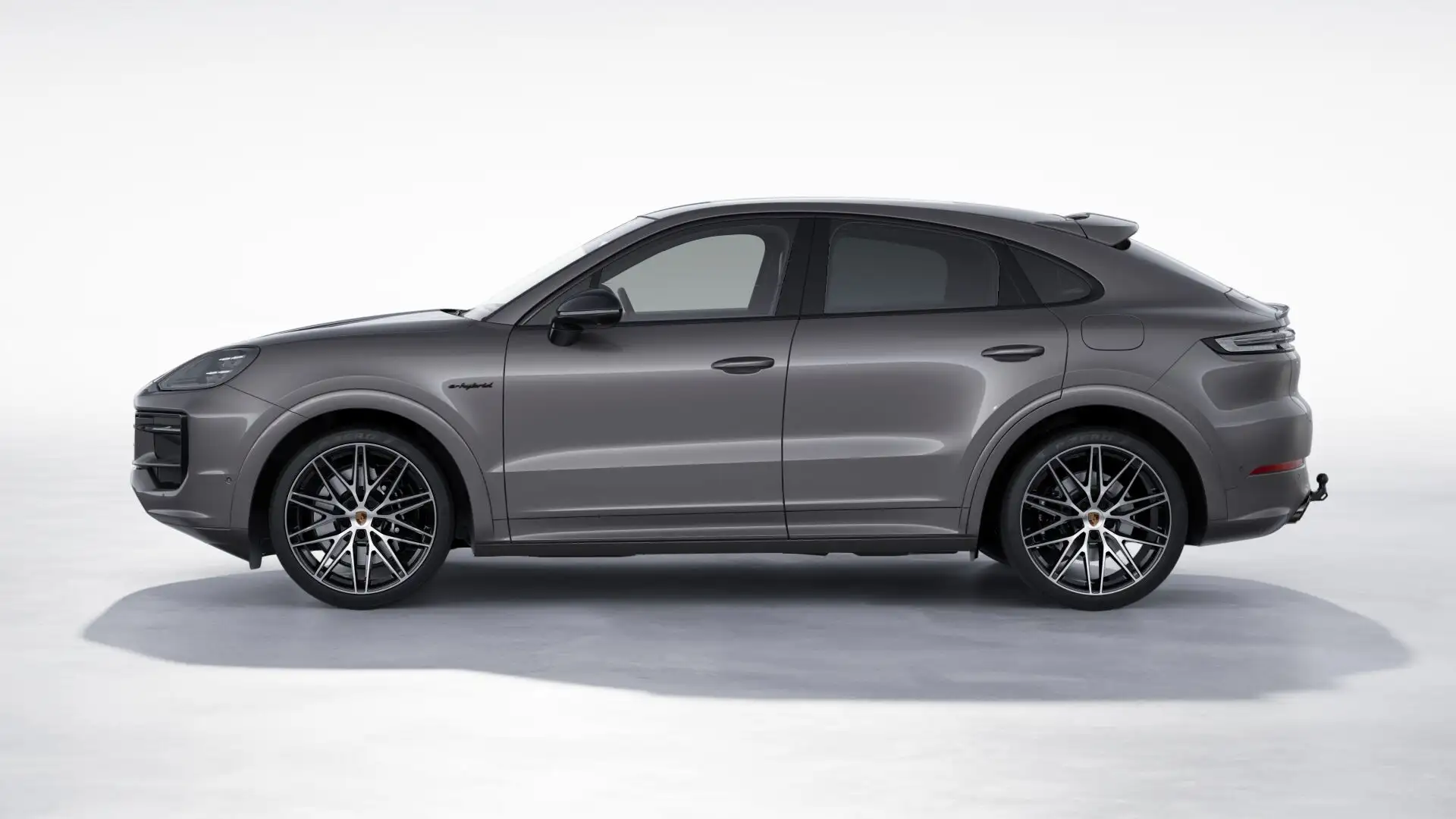 Porsche Cayenne E-Hybrid Black Edition Coupé Grau - 2