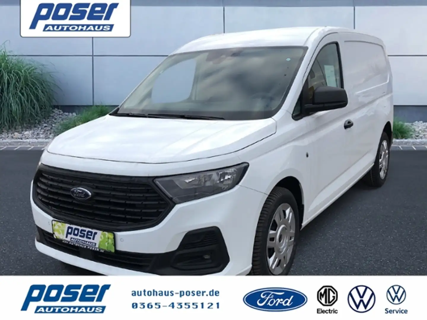 Ford Transit Connect Trend L2 Kasten KLIMA NAVI Wit - 1